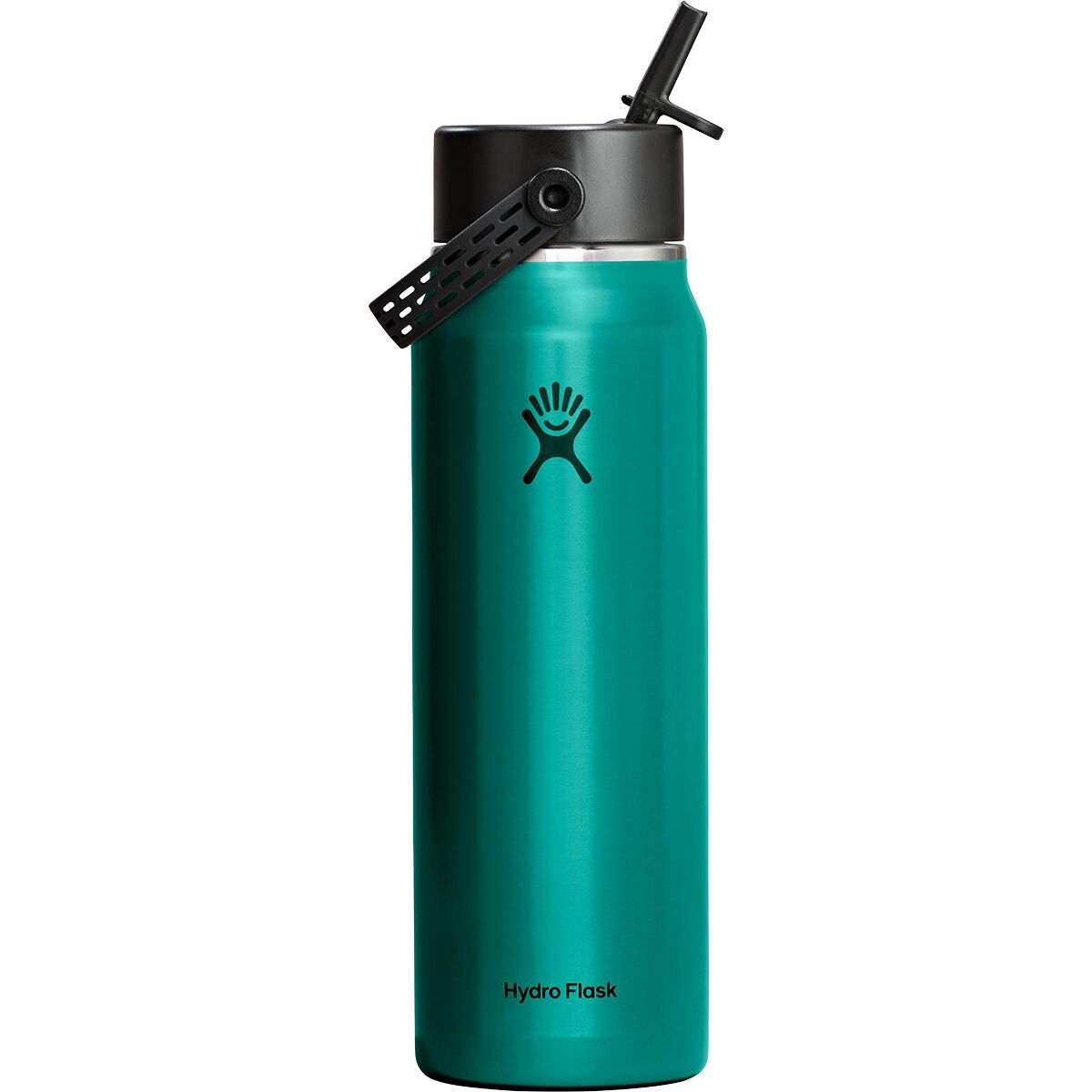 Image of Hydro Flask 32oz Lightweight Wide Flex Straw Cap Emerald Green, One Size