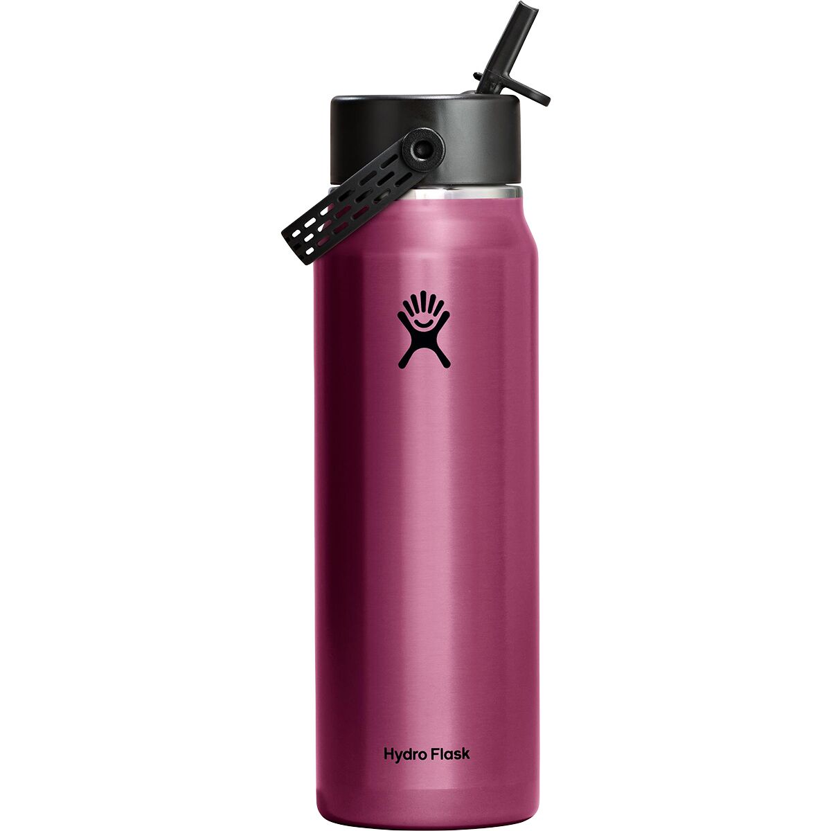 Image of Hydro Flask 32oz Lightweight Wide Flex Straw Cap Garnet Red, One Size