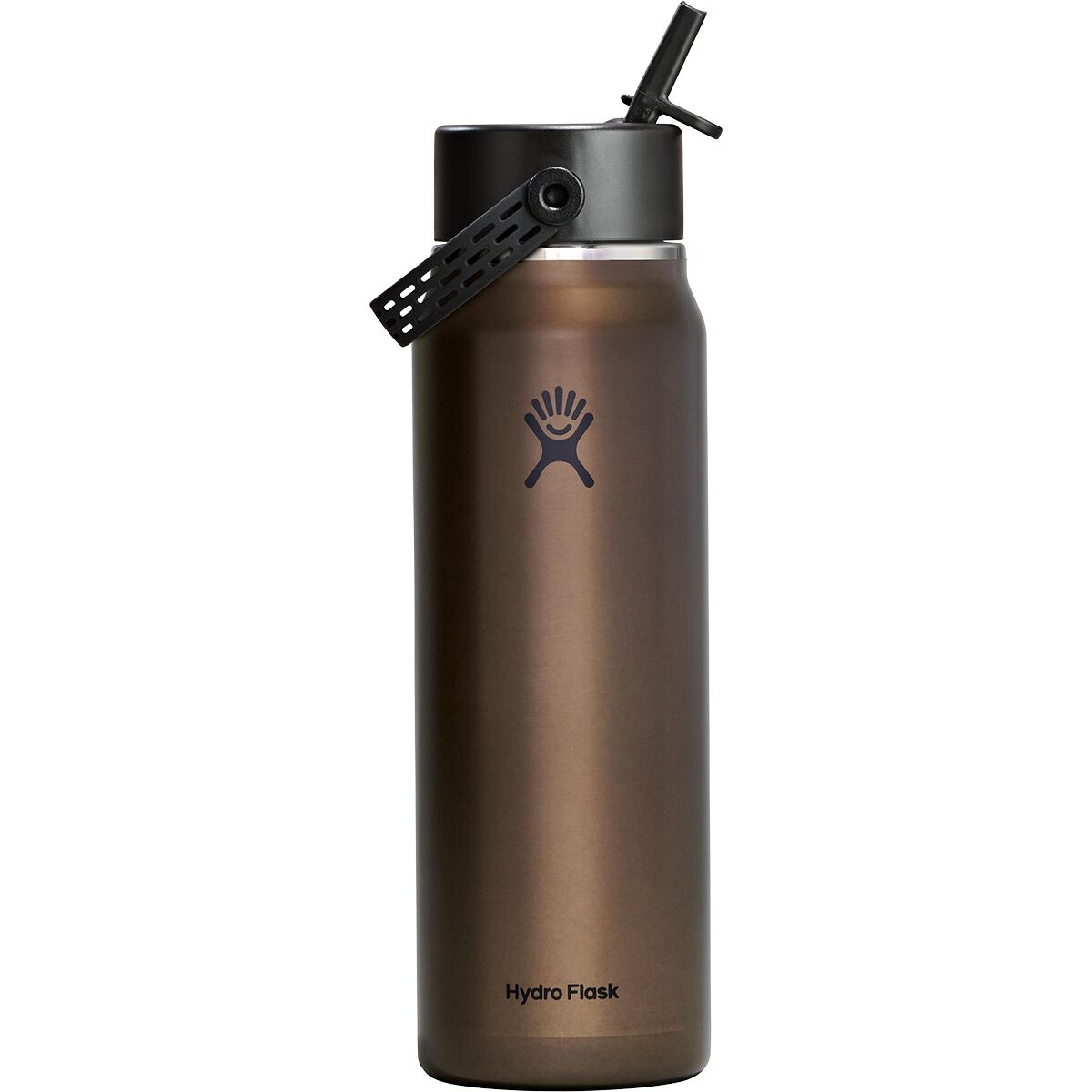 Image of Hydro Flask 32oz Lightweight Wide Flex Straw Cap Obsidian, One Size