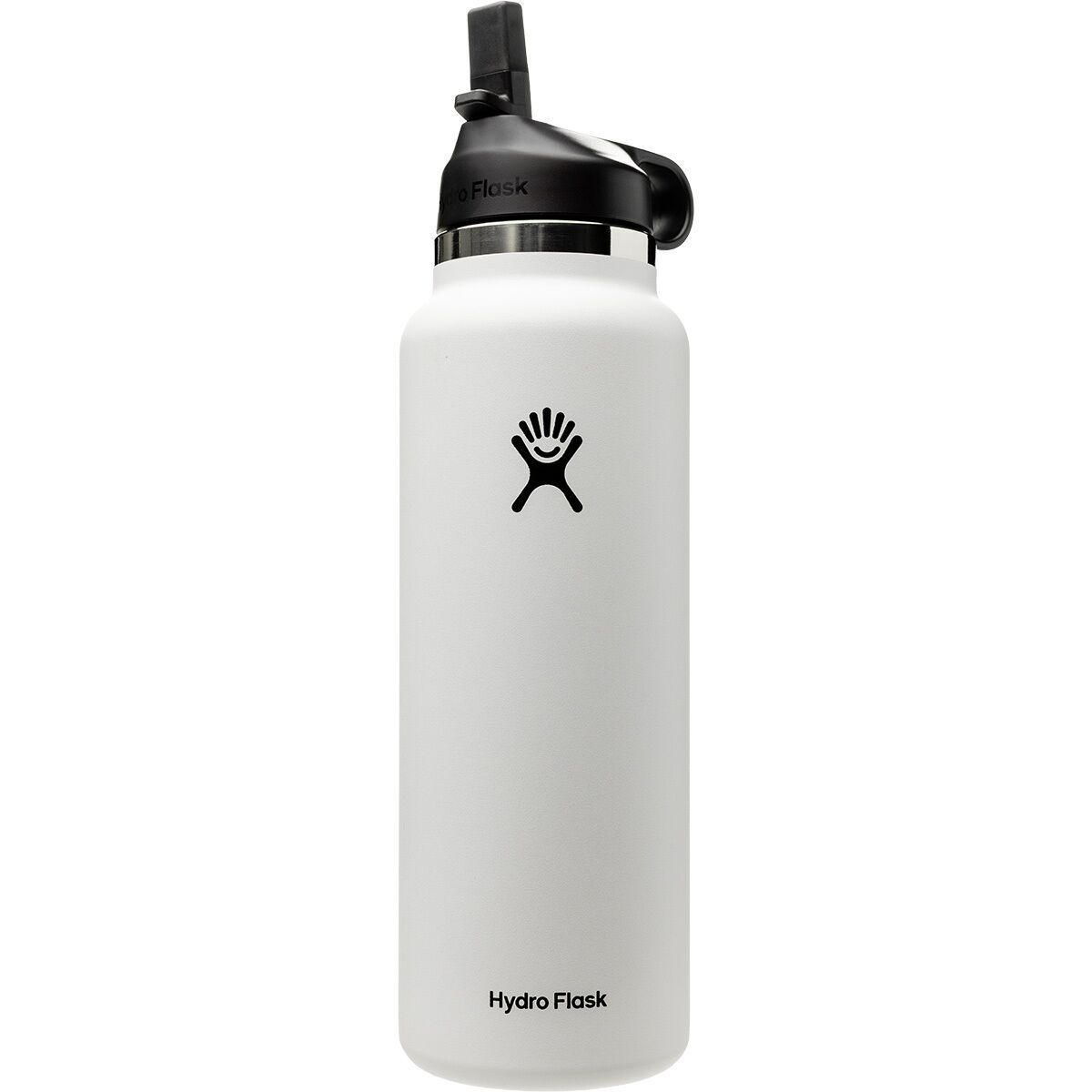 Hydro Flask 40oz Wide Mouth Straw Lid 2.0 Water Bottle White, One Size