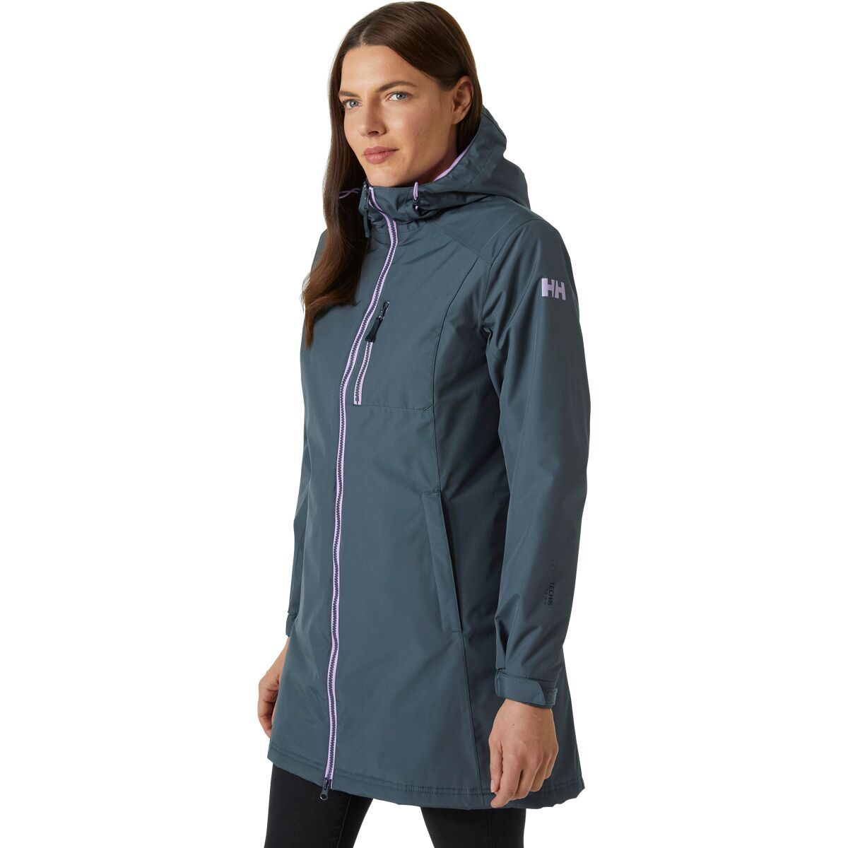 Helly Hansen Long Belfast Winter Insulated Jacket - Women's Alpine Frost, M