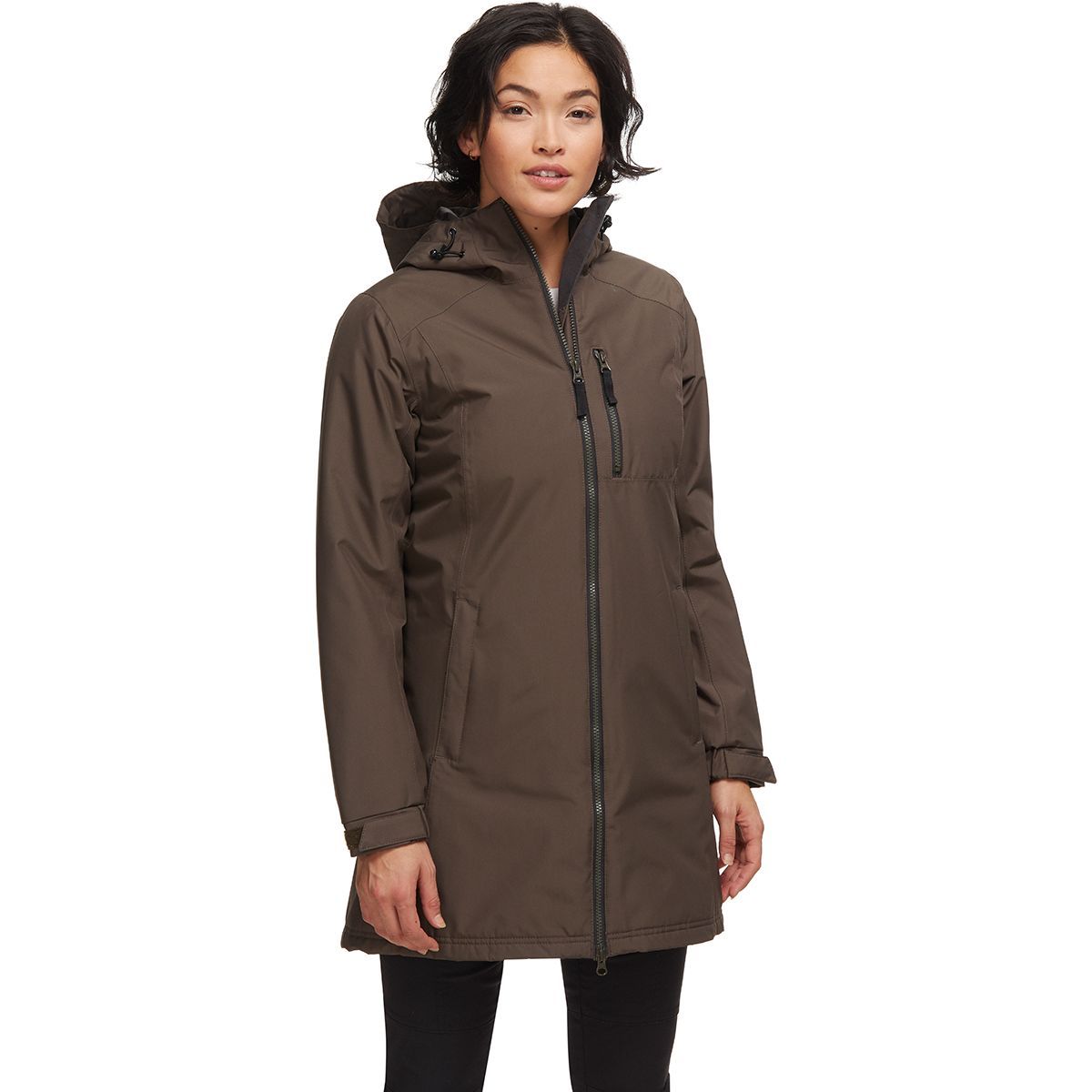Helly Hansen Long Belfast Winter Insulated Jacket - Women's Beluga, XS