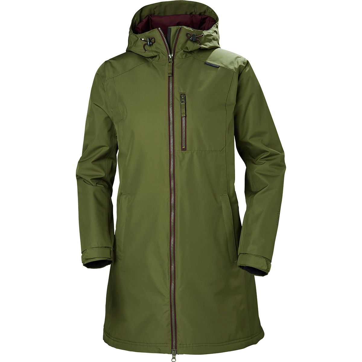 Women's Long Belfast Insulated Winter Jacket