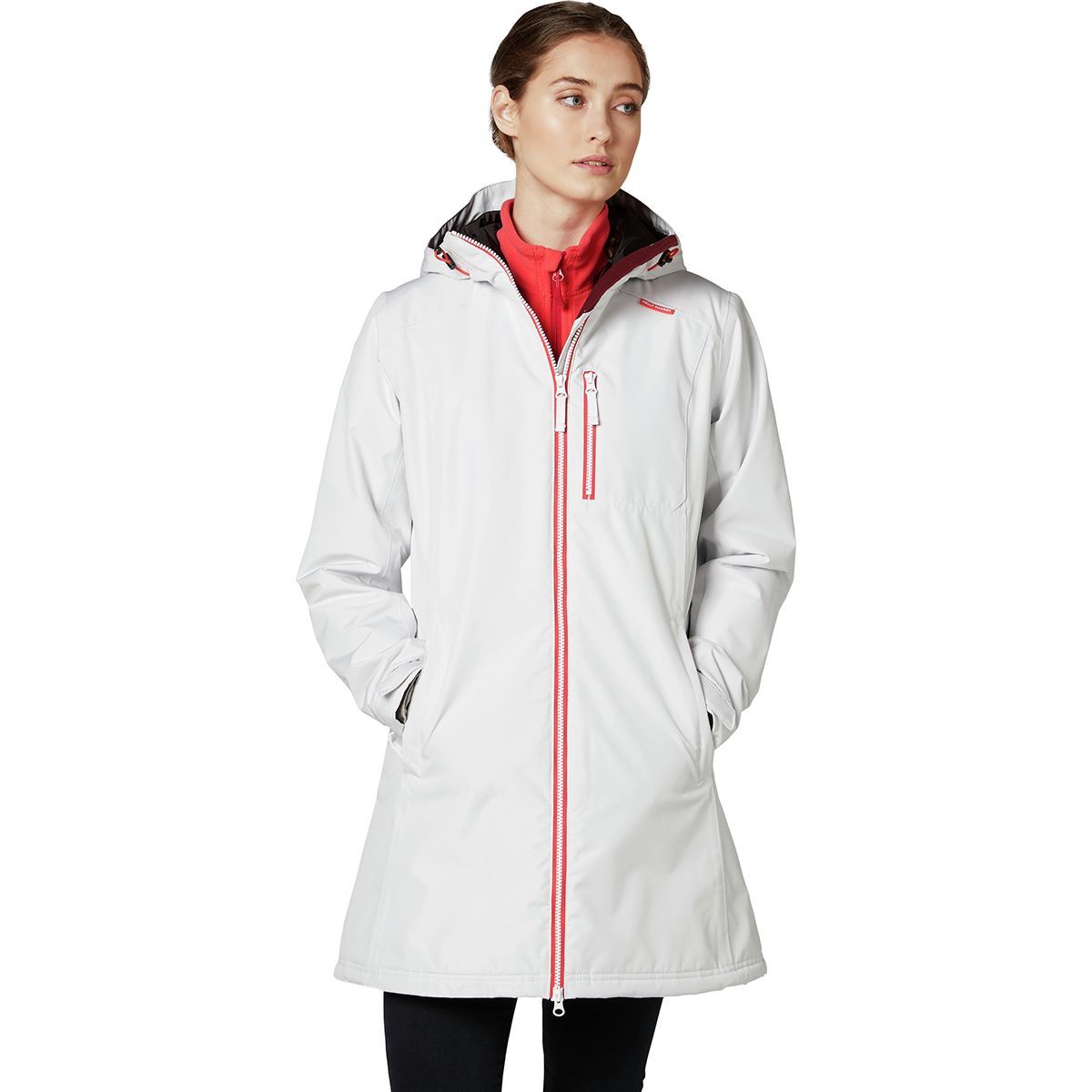 Helly Hansen Long Belfast Winter Insulated Jacket - Women's Nimbus Cloud, XS