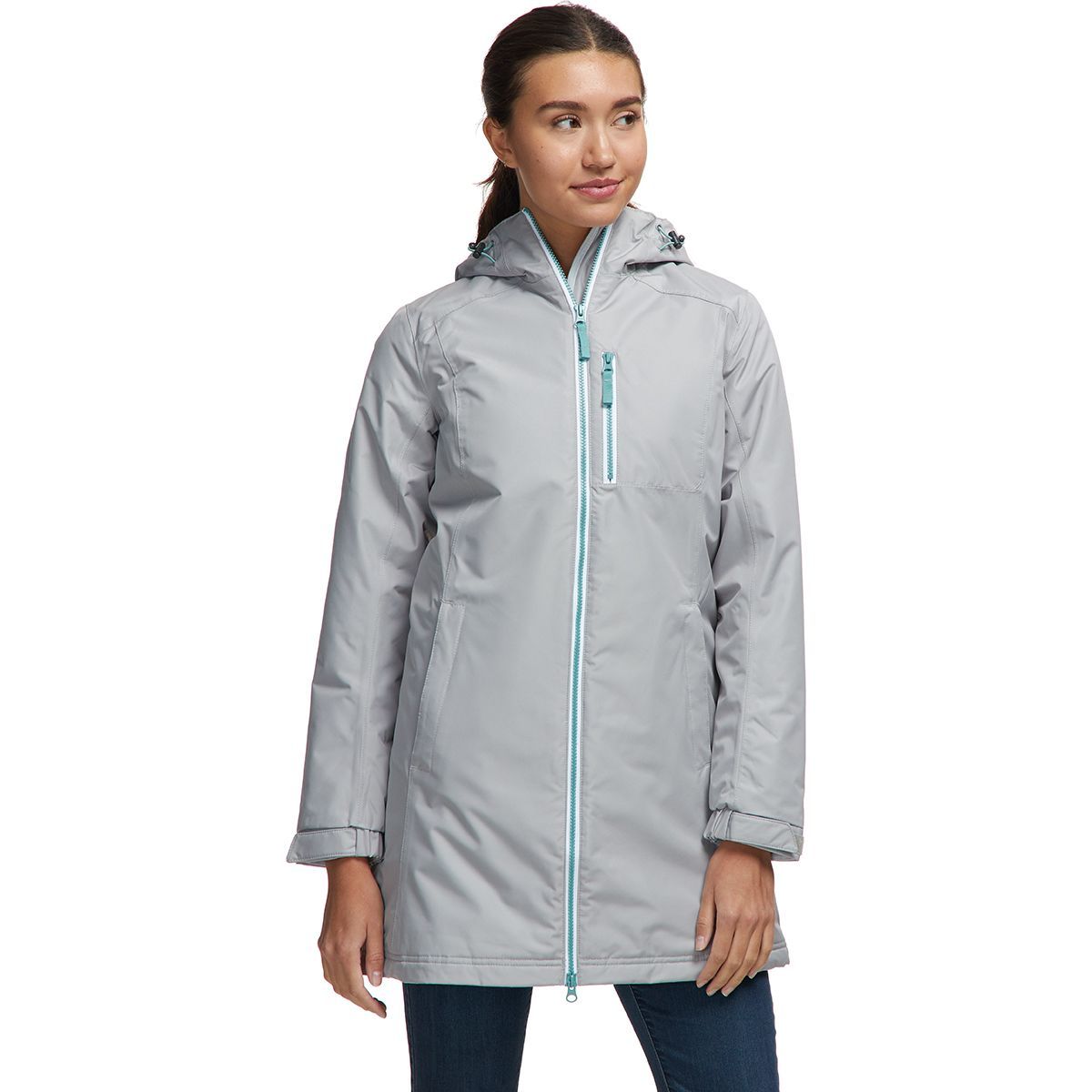 Helly Hansen Long Belfast Winter Insulated Jacket - Women's Penguin, S