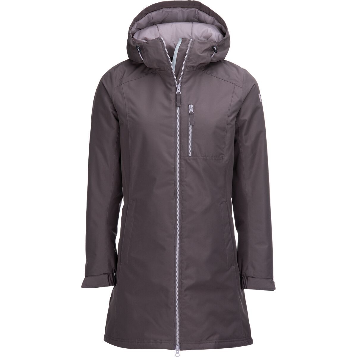 Helly Hansen Long Belfast Winter Insulated Jacket - Women's Sparrow Grey, XS