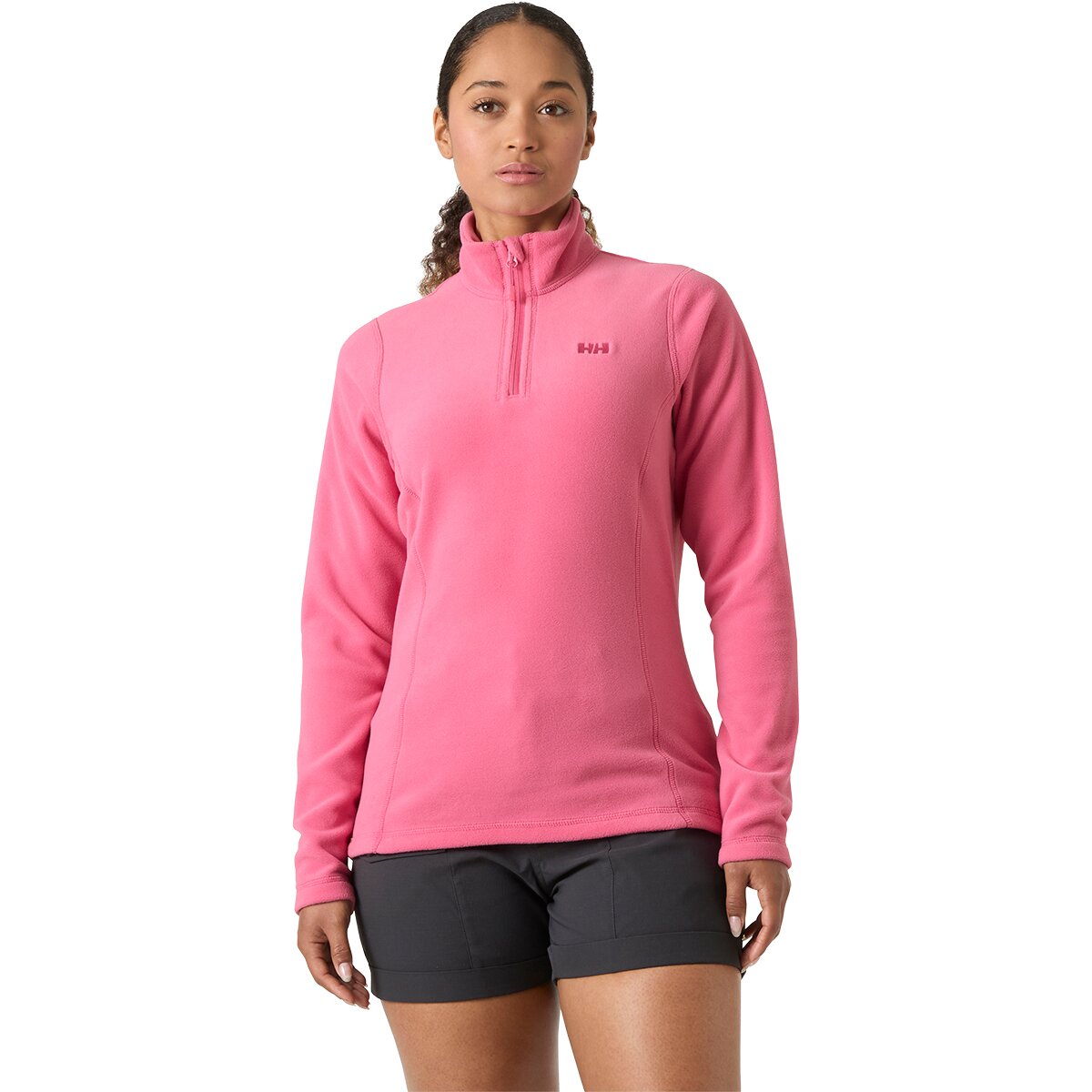 Image of Helly Hansen Daybreaker Half-Zip Fleece Top - Women's Cascadia Pink, XL
