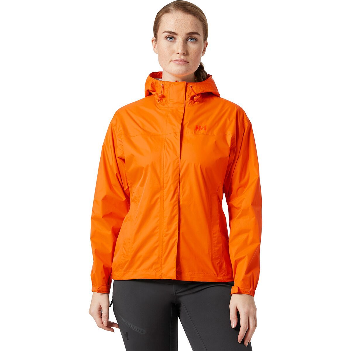Helly Hansen Loke Shell Jacket - Women's Poppy Orange, M