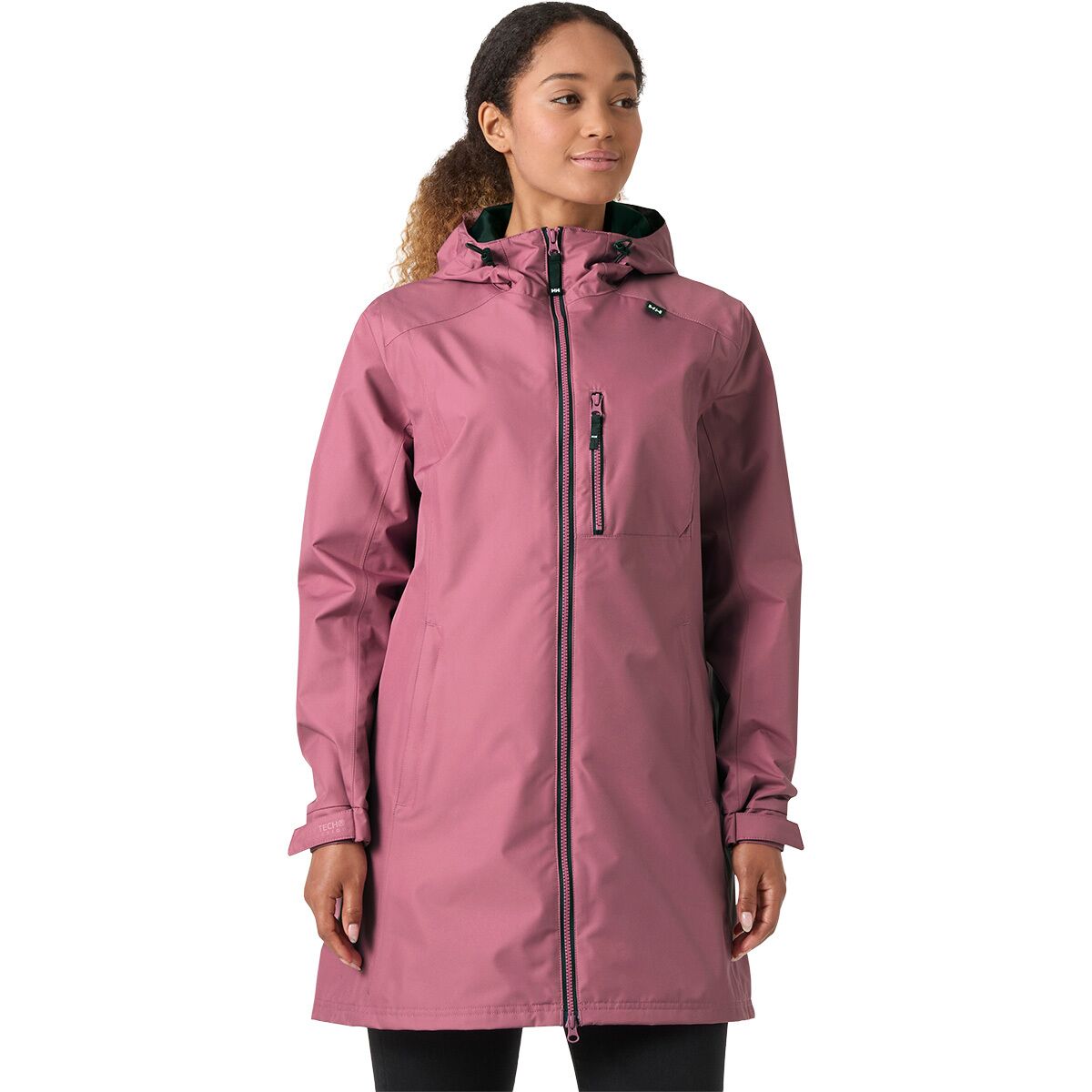 Image of Helly Hansen Long Belfast Jacket - Women's Wildberry, L