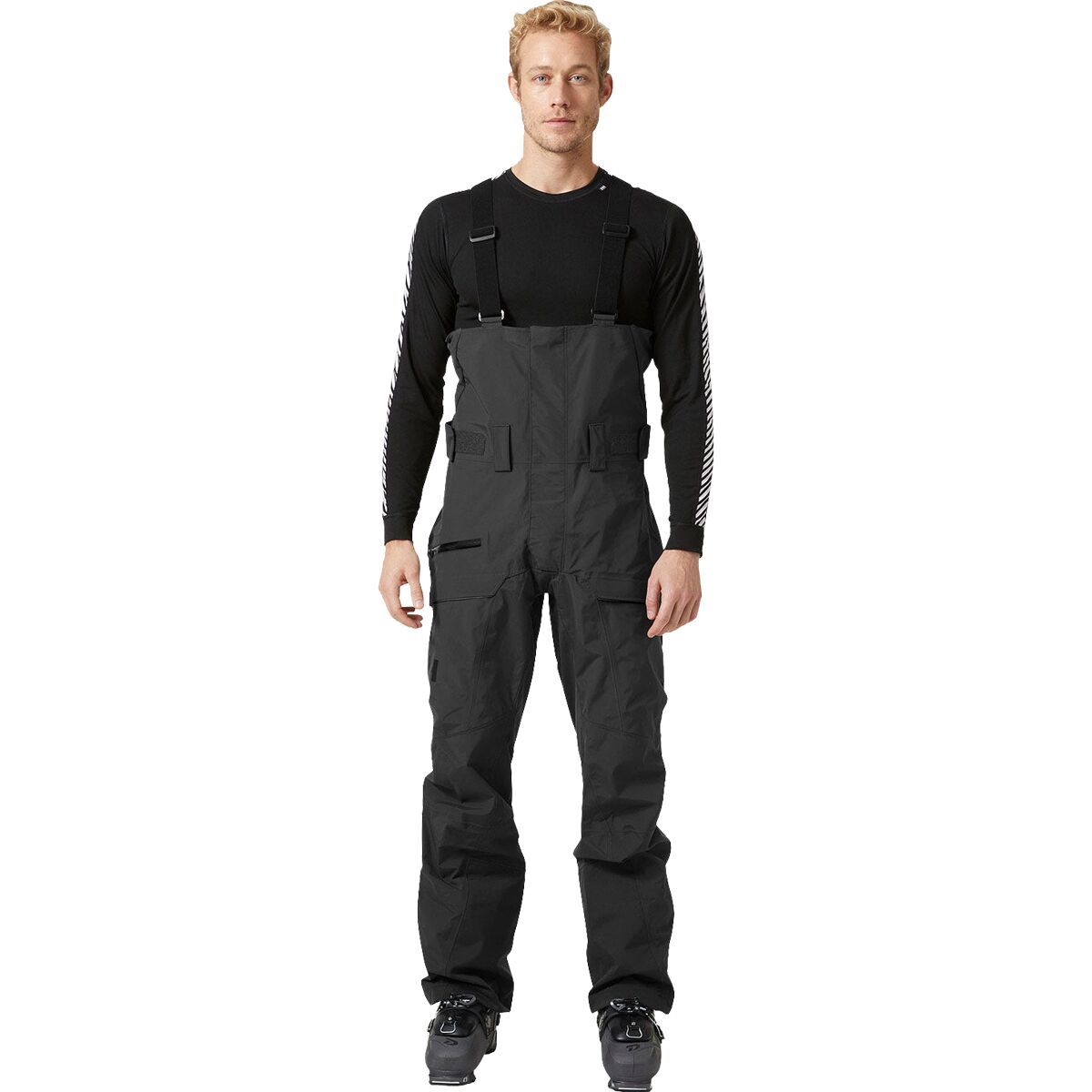 Image of Helly Hansen Sogn Bib Shell Pant - Men's Black4, S