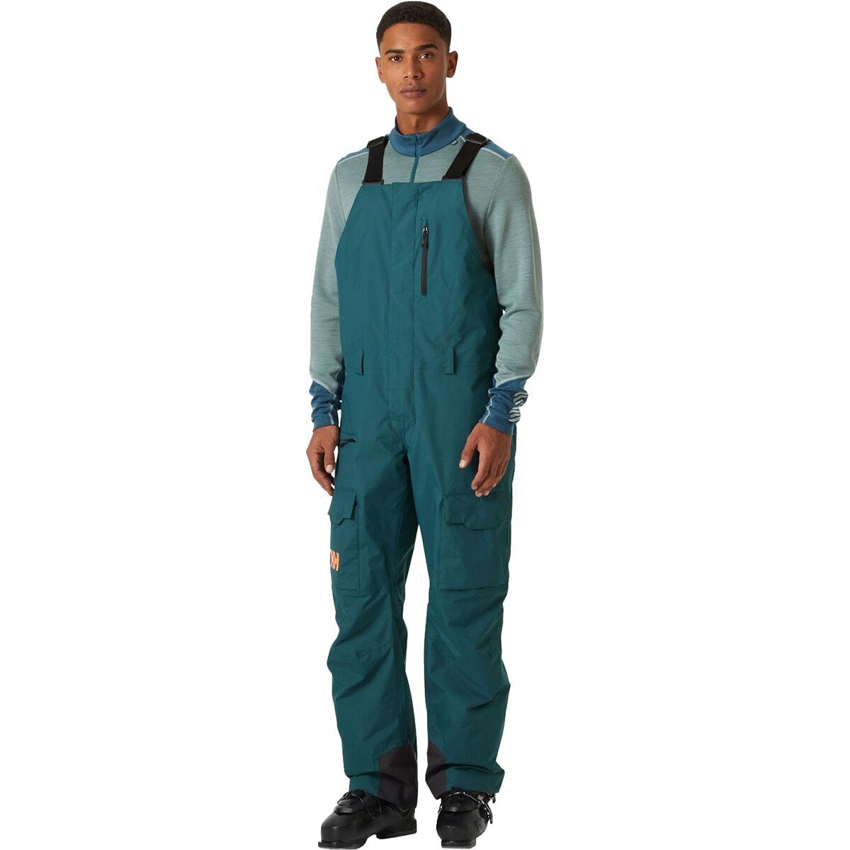 Image of Helly Hansen Sogn Bib Shell Pant - Men's Dark Creek, XXL