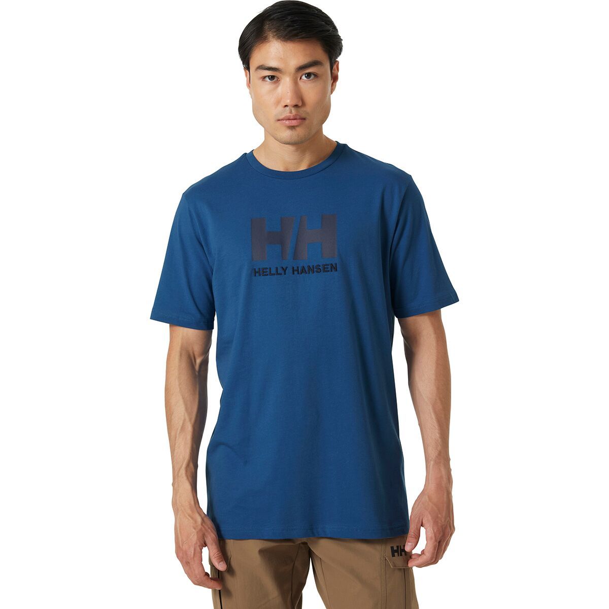Helly Hansen Logo Short-Sleeve T-Shirt - Men's Azurite, 5XL