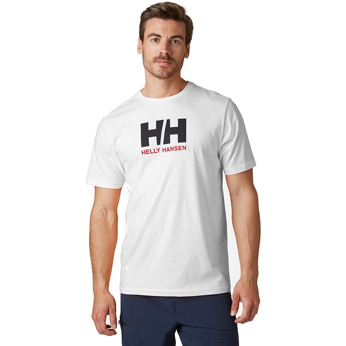 Helly Hansen Logo Short-Sleeve T-Shirt - Men's White, 4XL