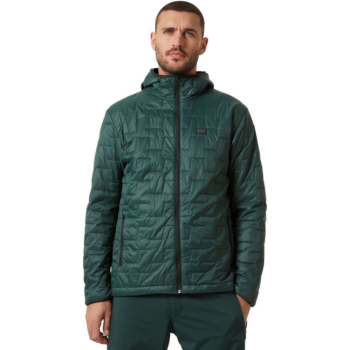 Helly Hansen Lifaloft Hooded Insulator Jacket - Men's Darkest Spruce, L
