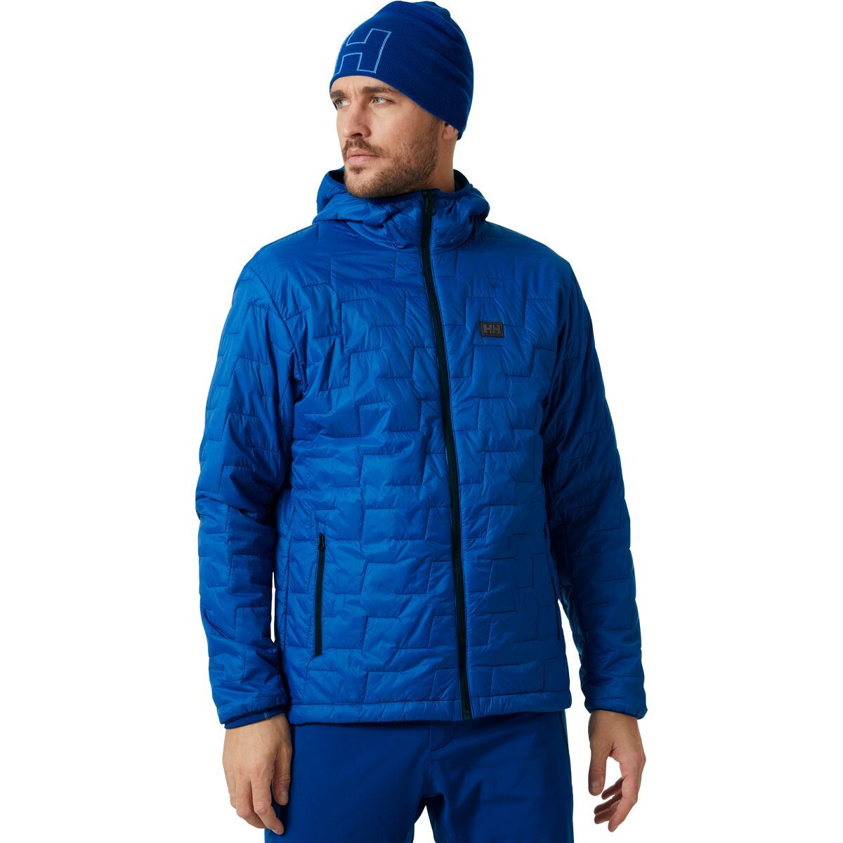 Helly Hansen Lifaloft Hooded Insulator Jacket - Men's Deep Fjord, S