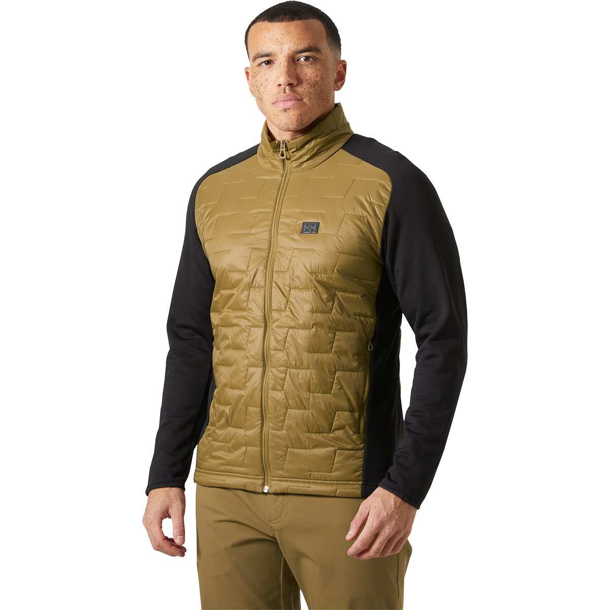 Image of Helly Hansen Lifaloft Hybrid Insulator Jacket - Men's Sepia/Black, M