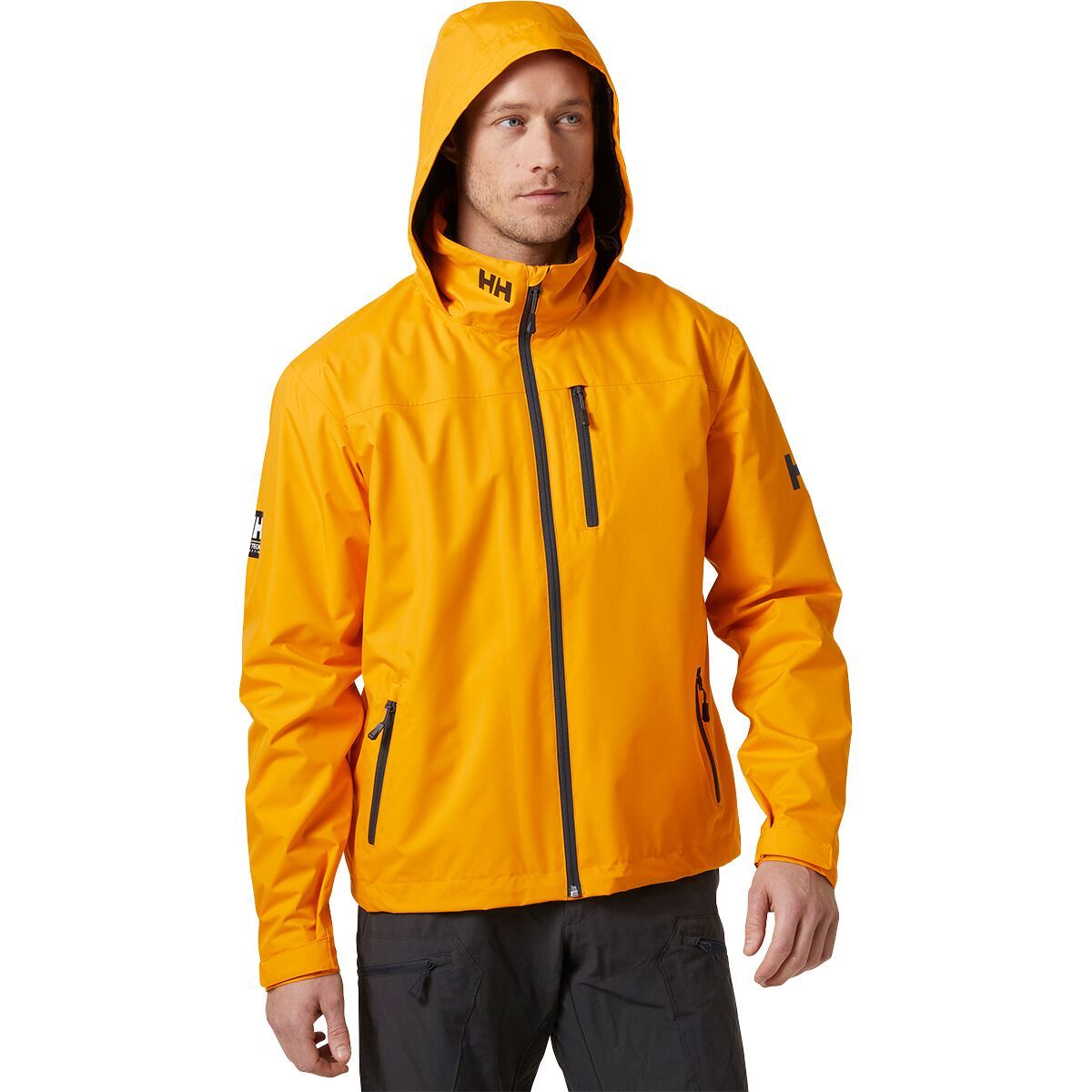 Helly Hansen Crew Hooded Midlayer Jacket - Men's Cloudberry, S