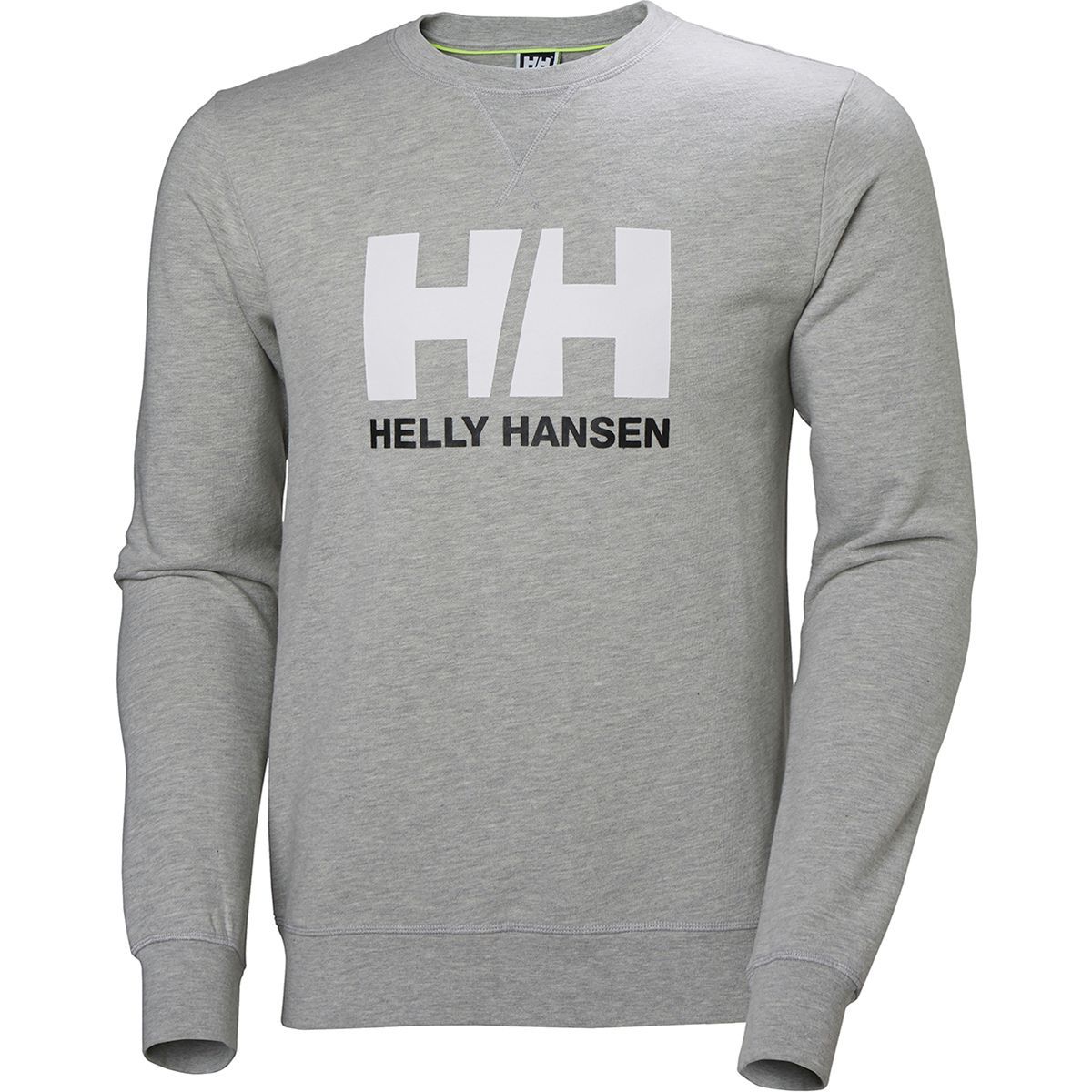 Helly Hansen Logo Crew Sweatshirt - Men's Grey Melange, M