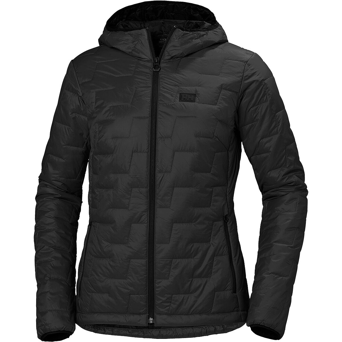 Image of Helly Hansen Lifaloft Hooded Insulator Jacket - Women's Black Matte, M
