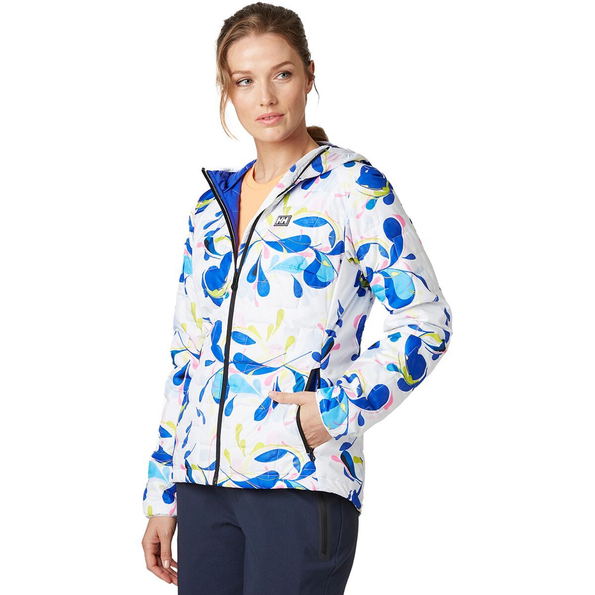 Helly Hansen Lifaloft Hooded Insulator Jacket - Women's Sling Print, L