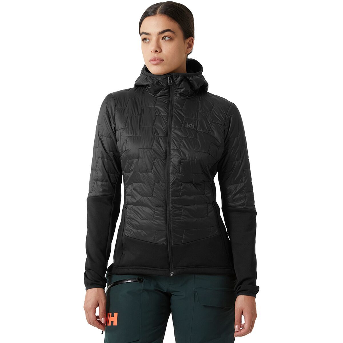 Image of Helly Hansen LifaLoft Hybrid Insulator Jacket - Women's Black Matte, M