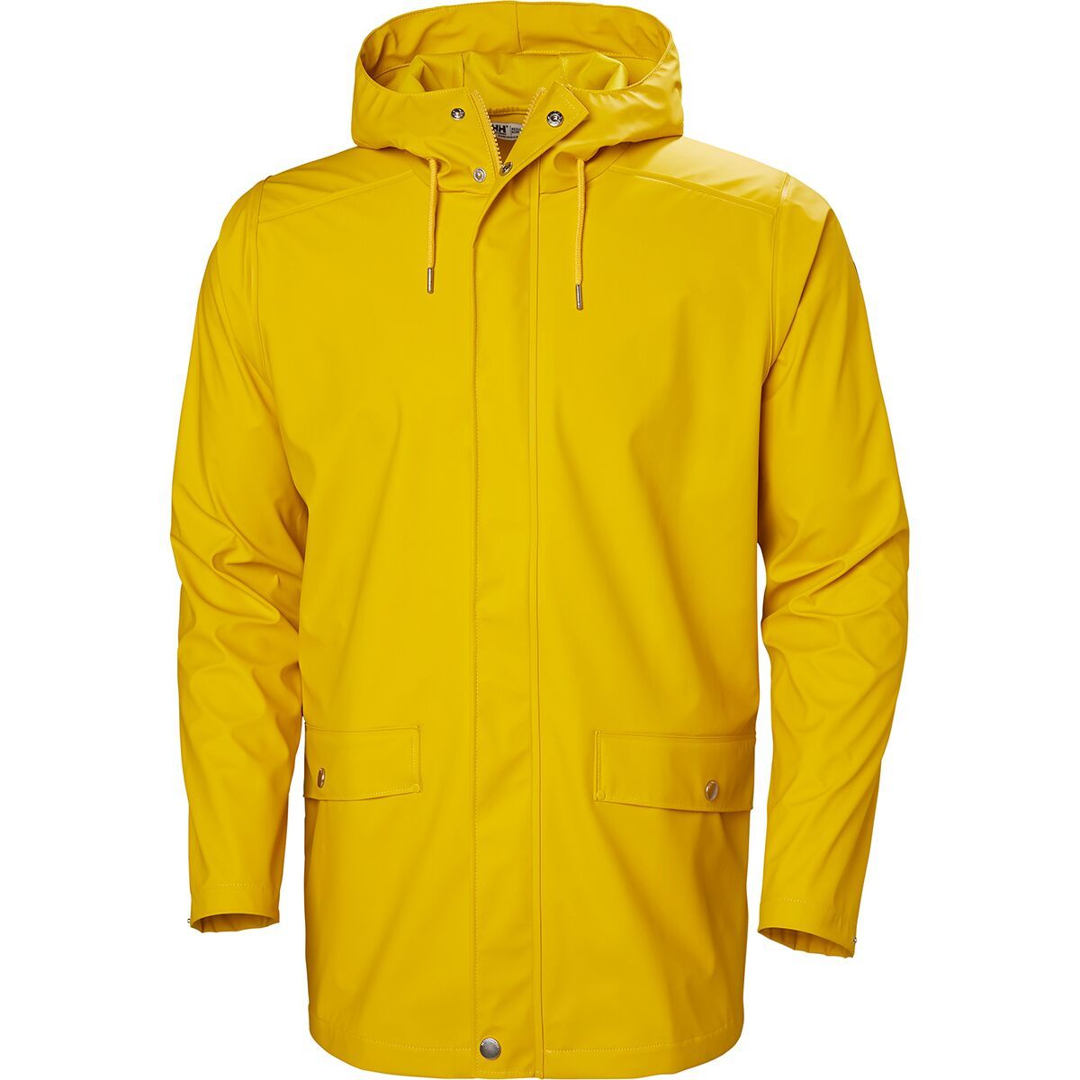 Image of Helly Hansen Moss Rain Coat - Men's Essential Yellow, S