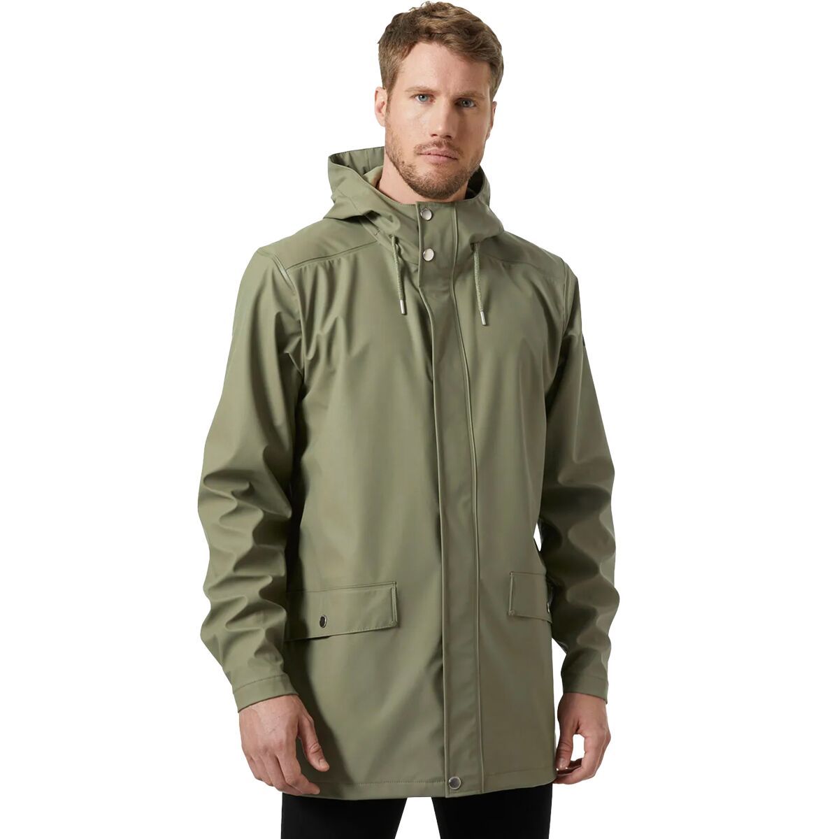 Helly Hansen Moss Rain Coat - Men's Lav Green, L