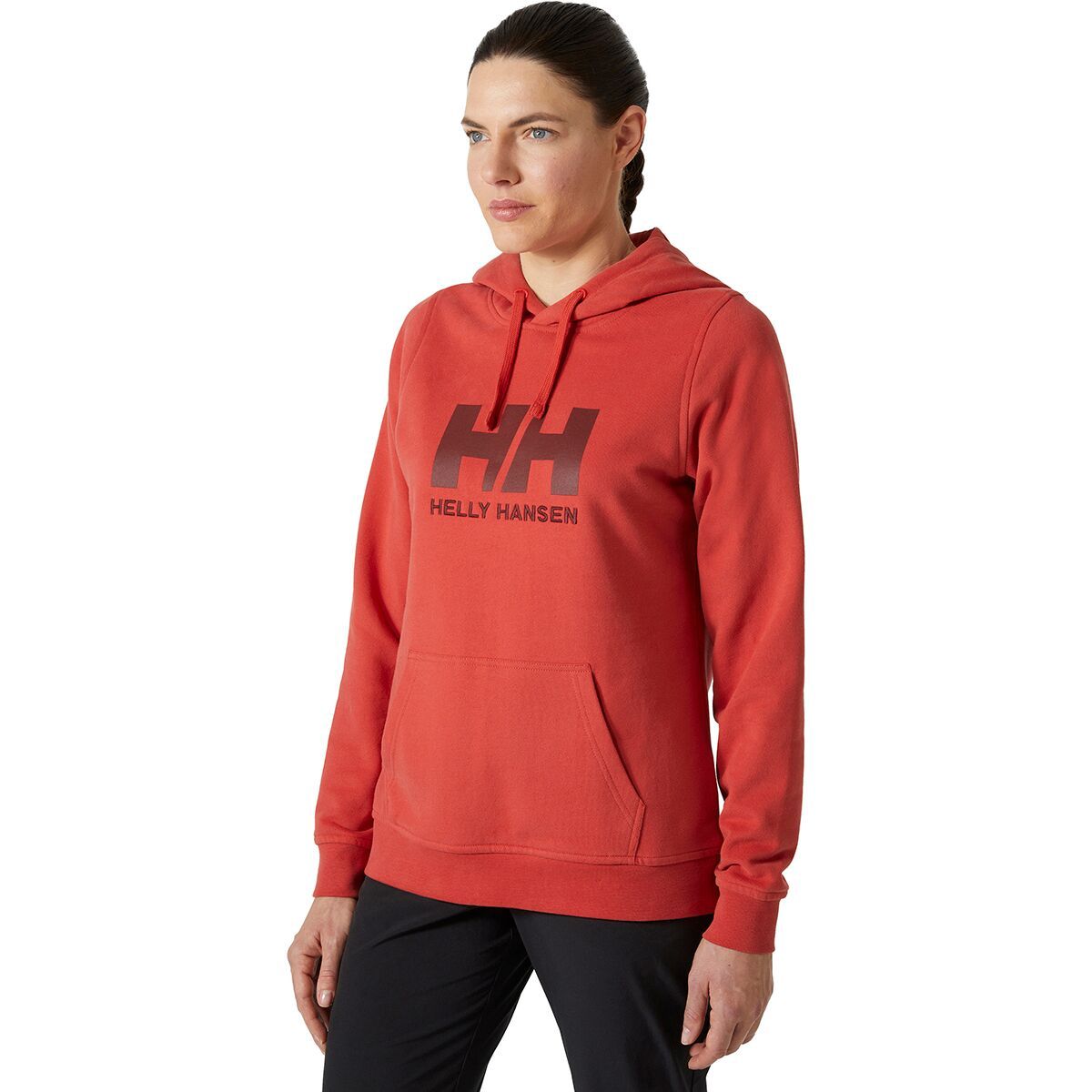 Image of Helly Hansen HH Logo Hoodie - Women's Poppy Red, S