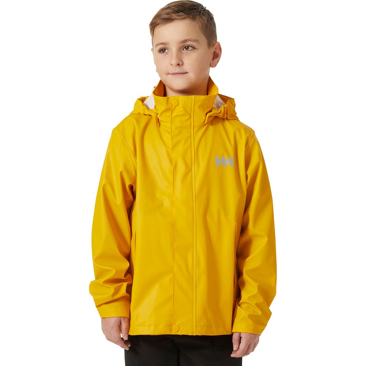 Image of Helly Hansen Jr Moss Jacket - Boys' Essential Yellow2, 10