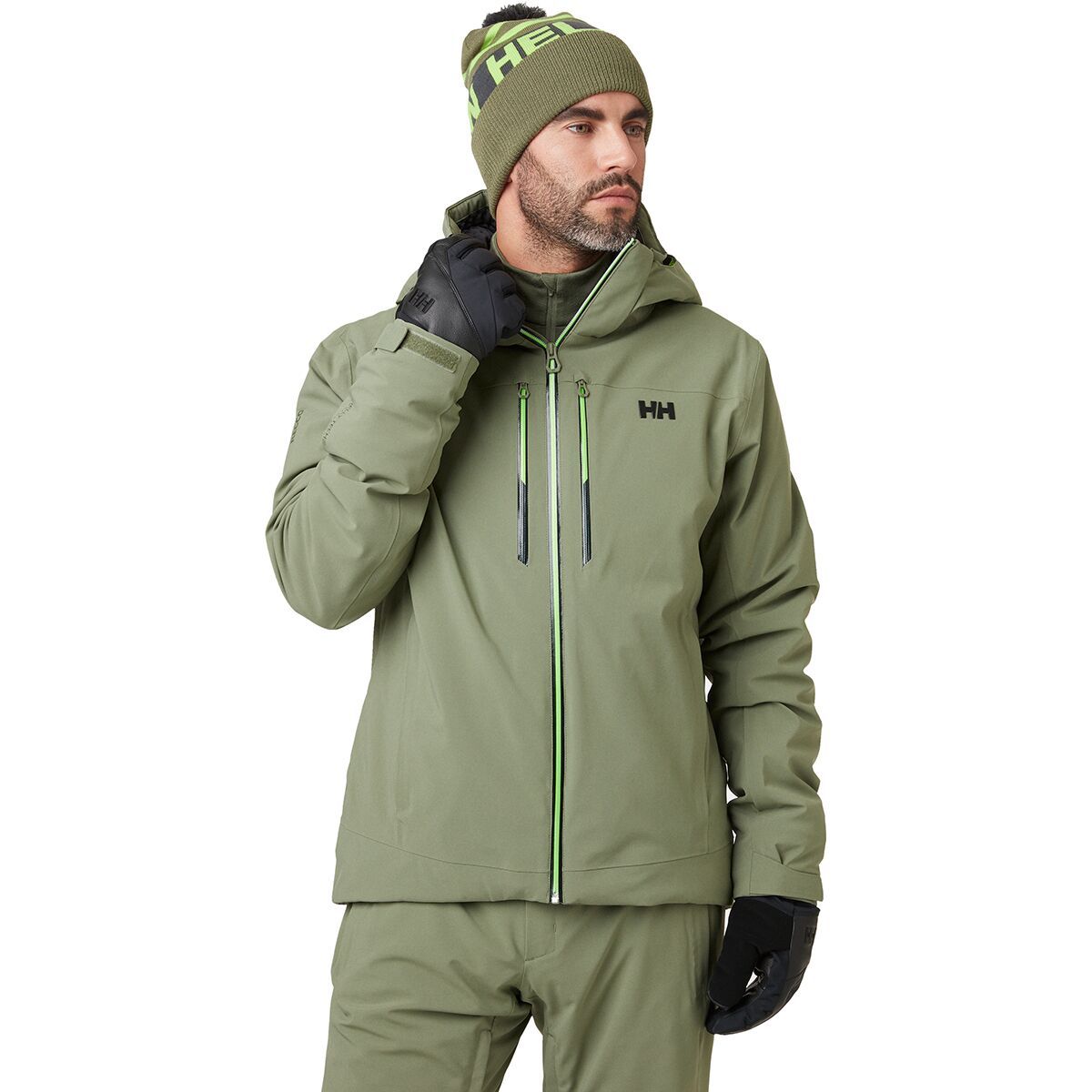 Helly Hansen Alpha LifaLoft Jacket - Men's Lav Green, XXL