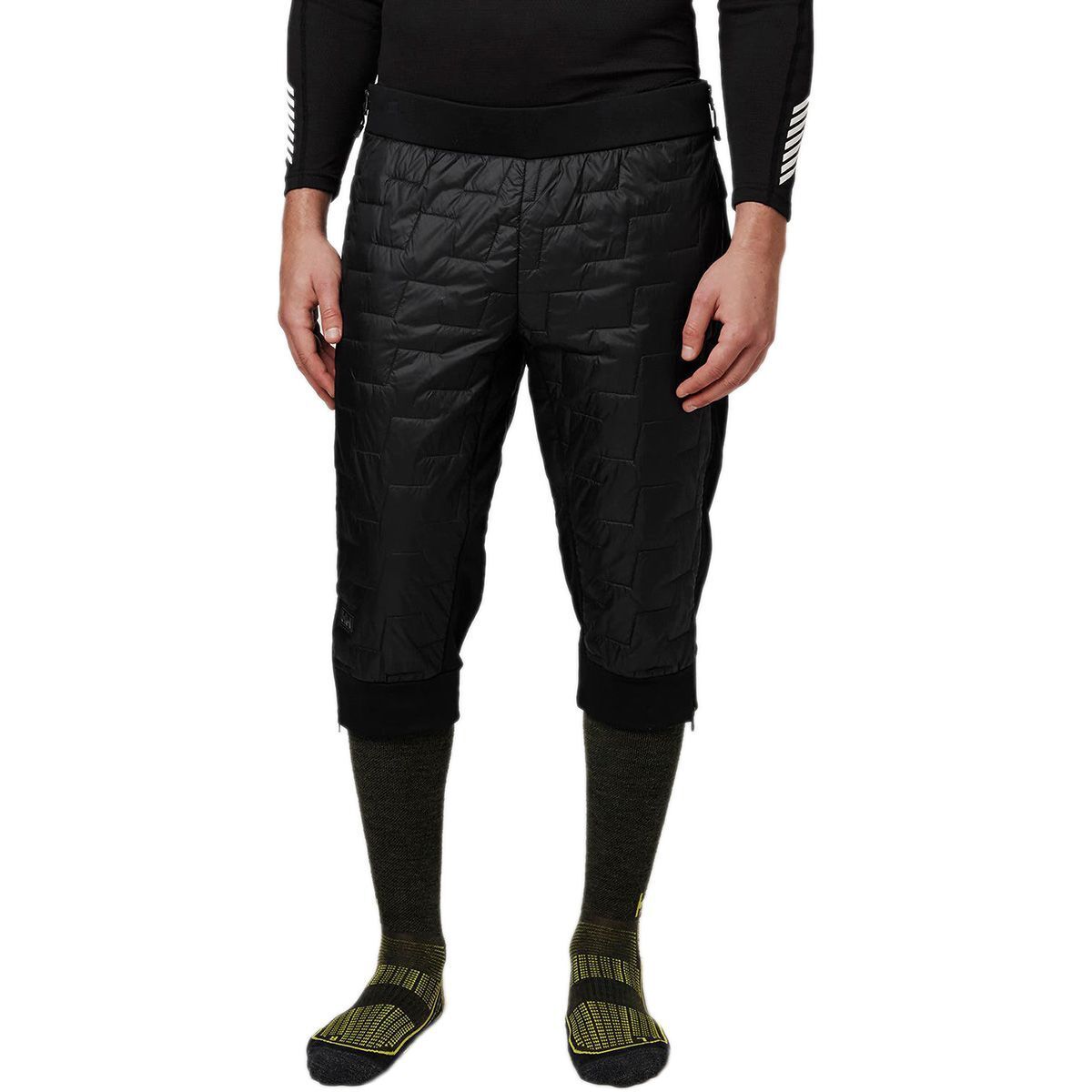 Helly Hansen Helly Hansen Lifaloft Full Zip Insulator 3/4 Pant - Men's Black, L