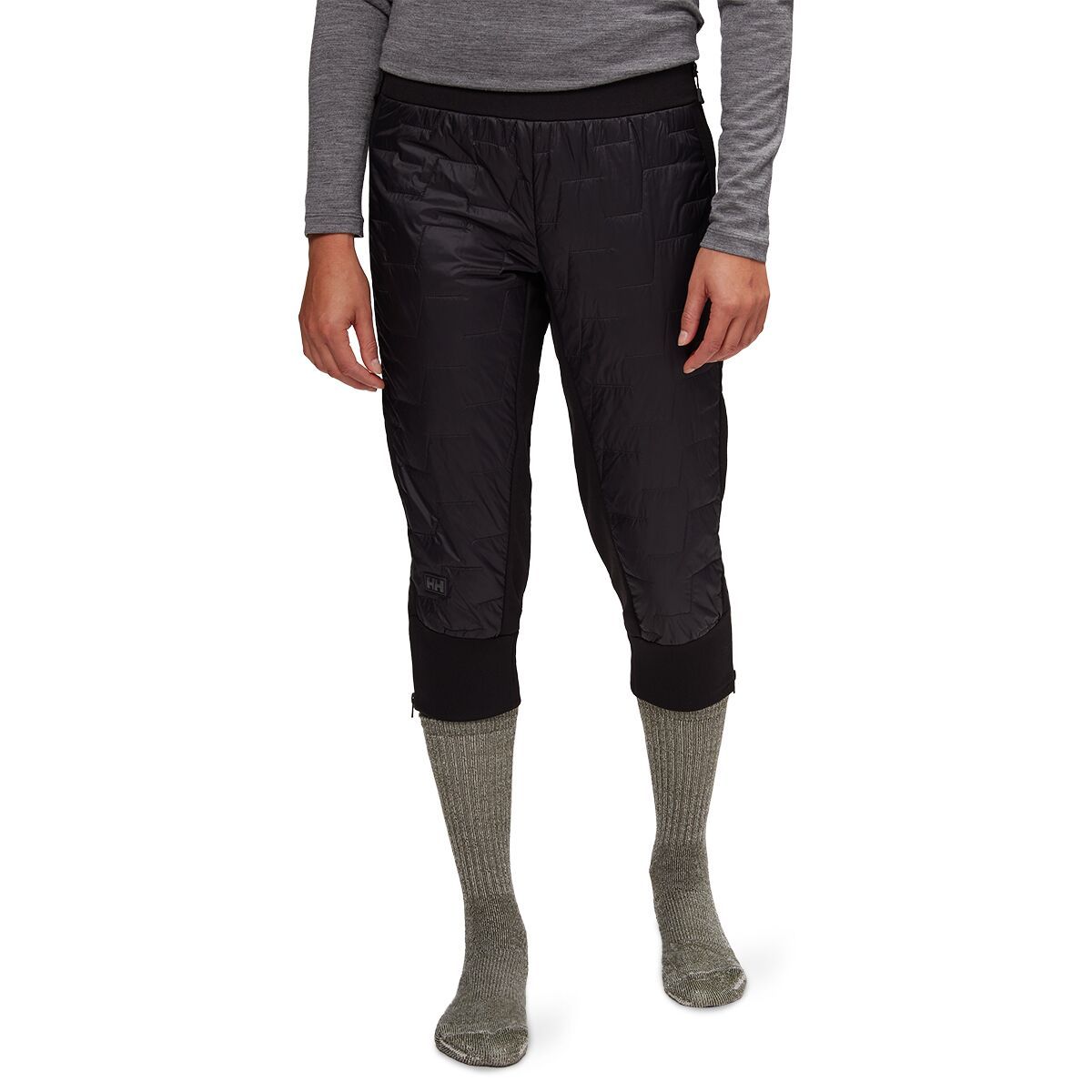 Helly Hansen LifaLoft Full-Zip Insulator 3/4 Pant - Women's Black, M