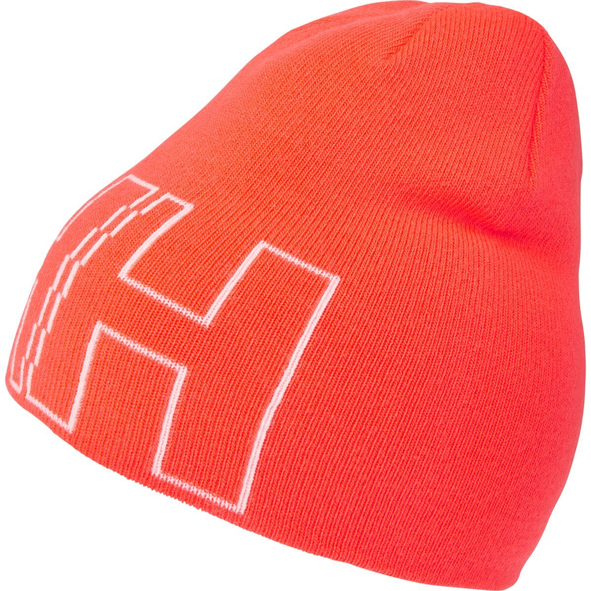 Image of Helly Hansen Outline Beanie - Kids' Neon Coral, M