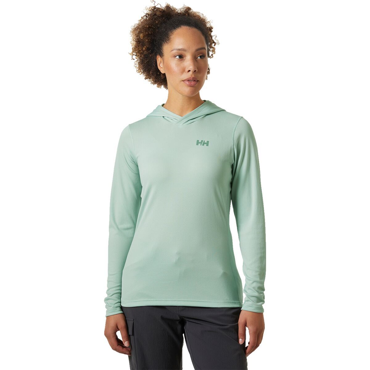 Helly Hansen Lifa Active Solen Hoodie - Women's Green Mist, XL