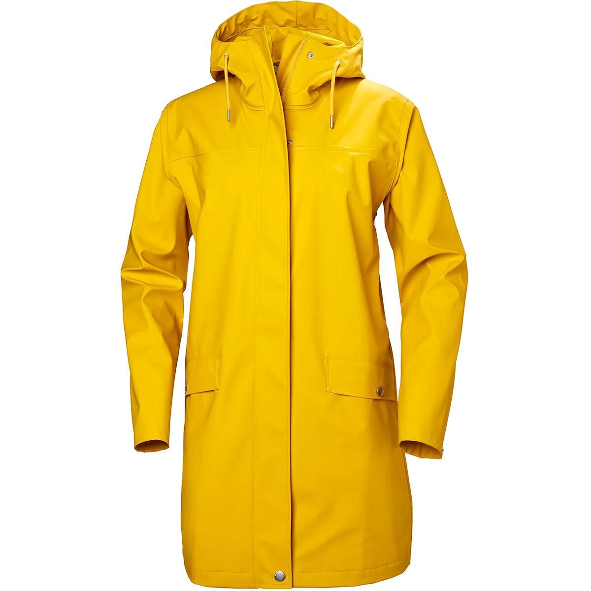 Image of Helly Hansen Moss Rain Coat - Women's Essential Yellow, L