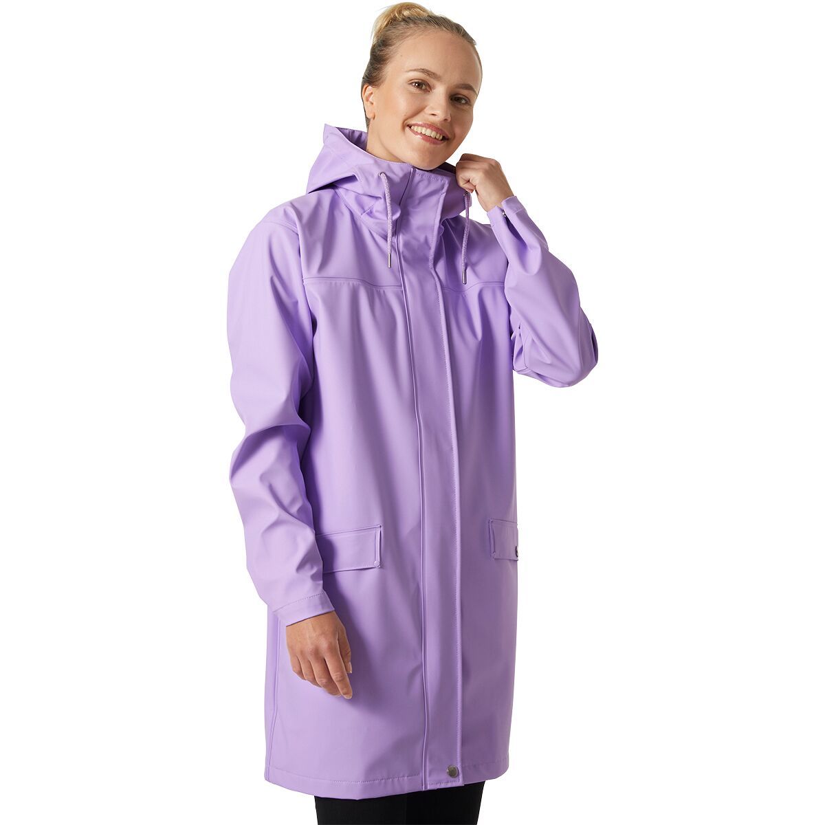 Helly Hansen Moss Rain Coat - Women's Heather, XS