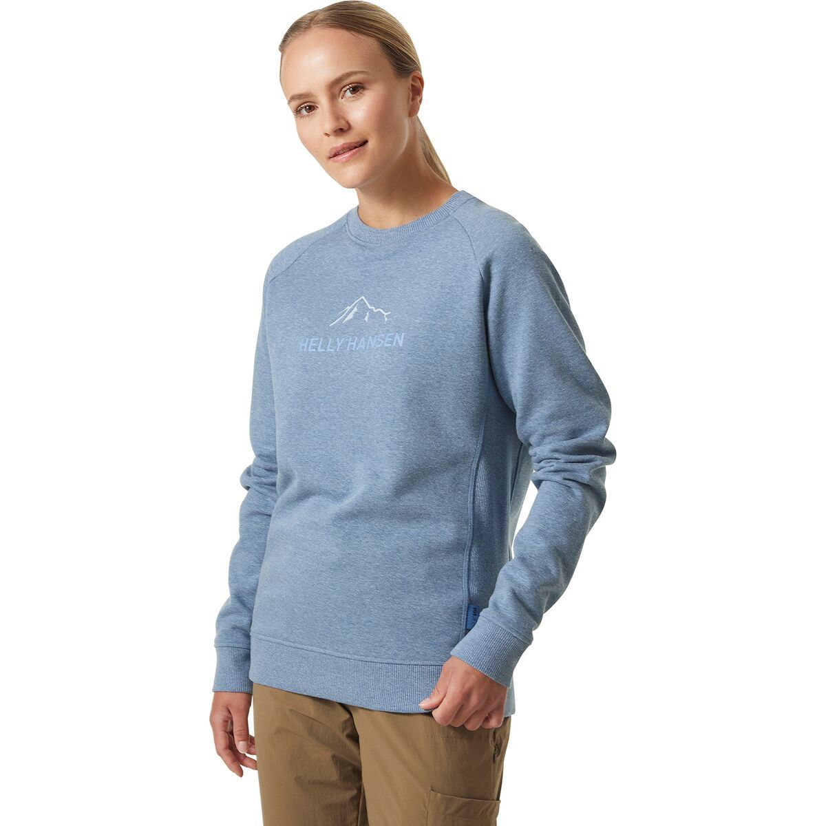 Helly Hansen F2F Cotton Sweater - Women's Azurite Melange, XL
