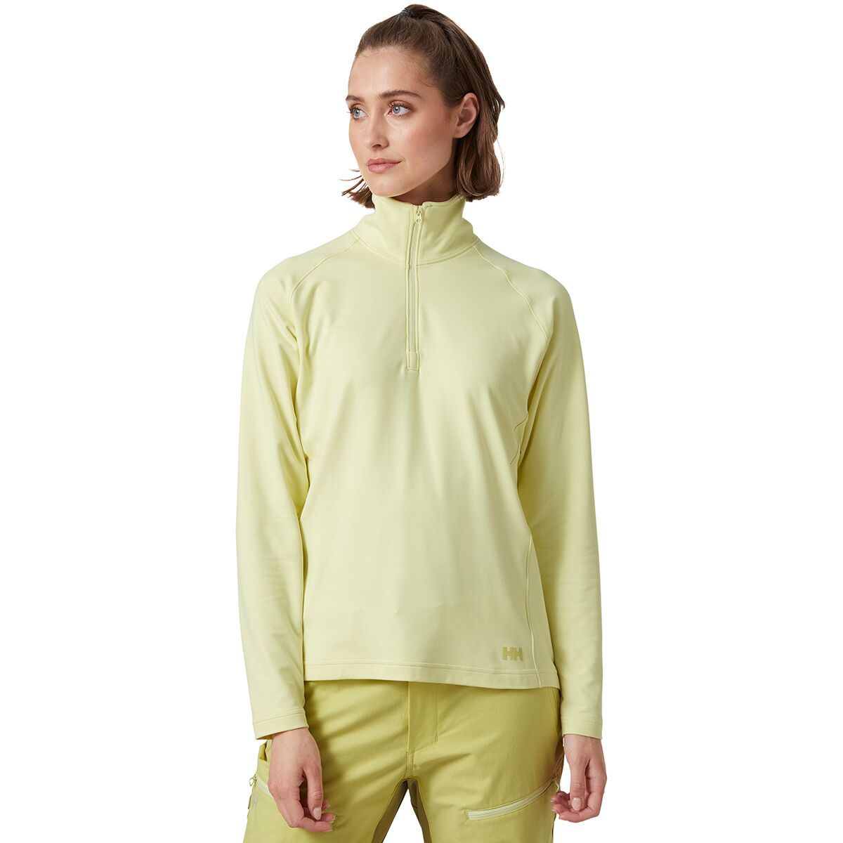 Helly Hansen Verglas 1/2-Zip Top - Women's Faded Yellow, XL