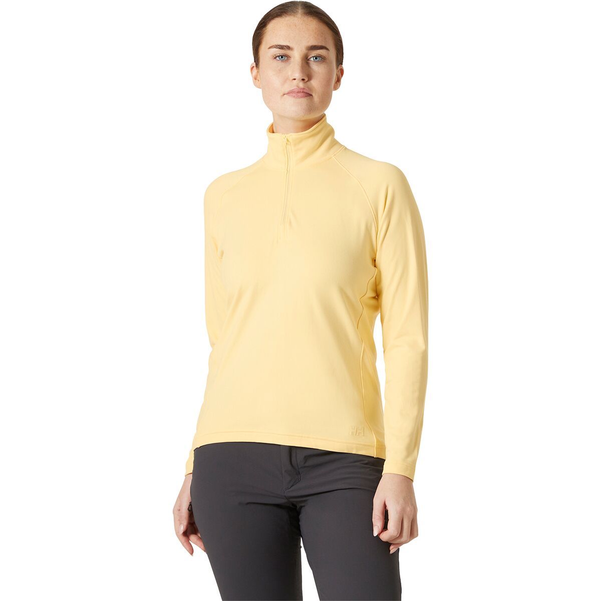 Image of Helly Hansen Verglas 1/2-Zip Top - Women's Yellow Cream, XL