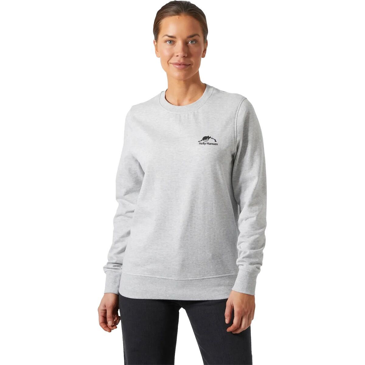Image of Helly Hansen Nord Graphic Sweatshirt - Women's Grey Melange2, XL