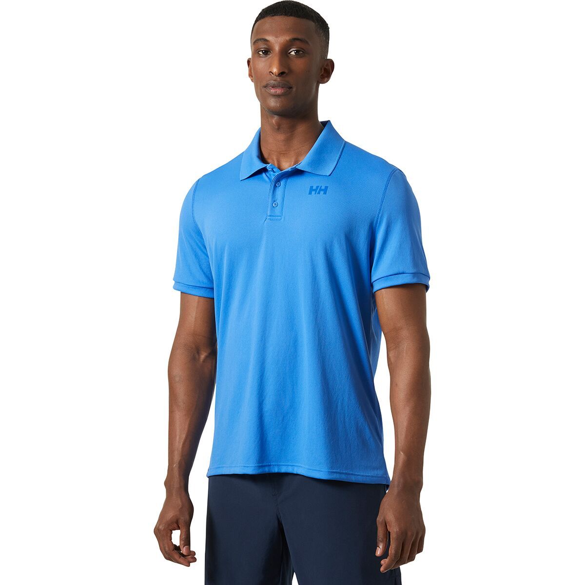 Helly Hansen HH Lifa Active Solen Short-Sleeve Polo Shirt - Men's Ultra Blue, XL