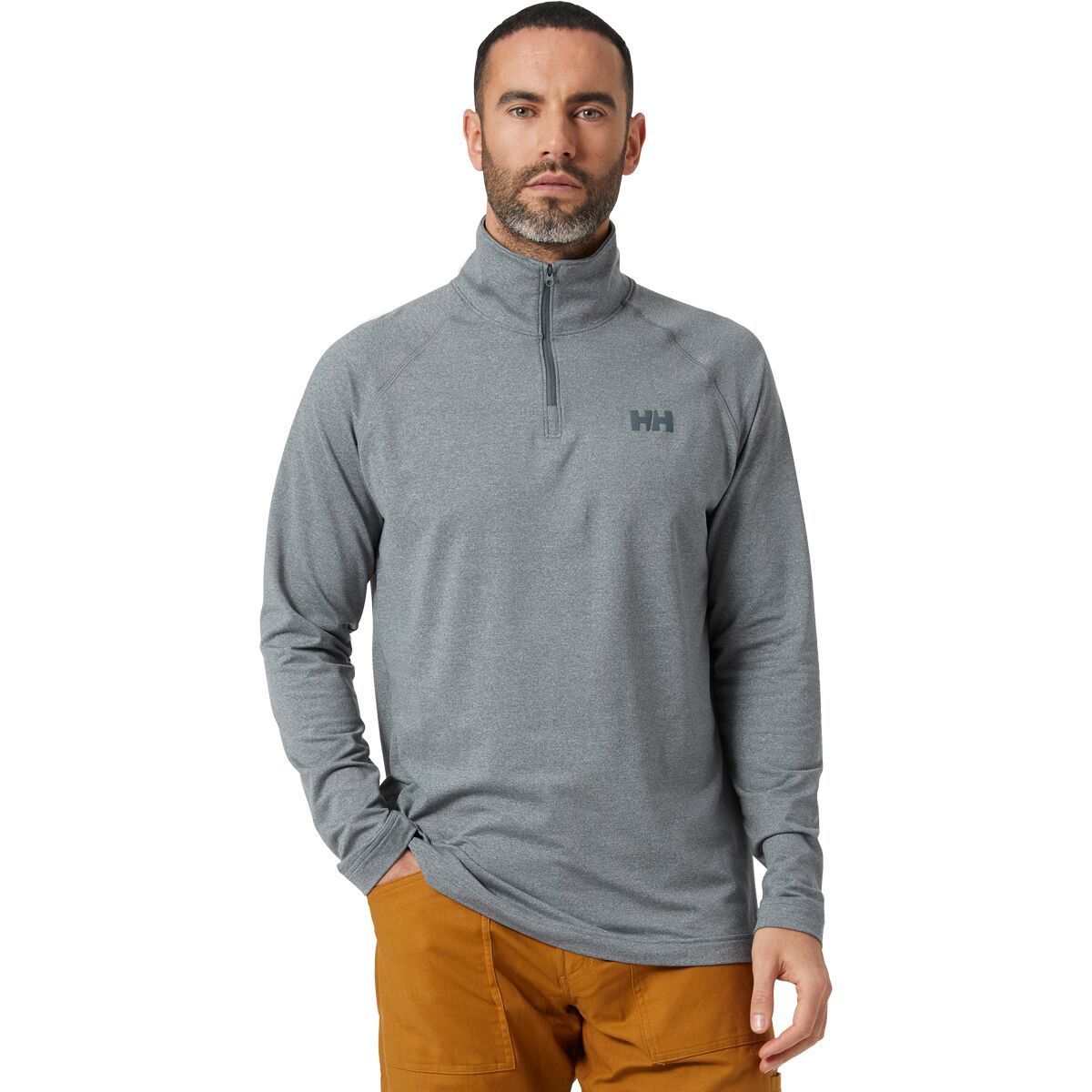 Helly Hansen Verglas 1/2-Zip Top - Men's Storm, M