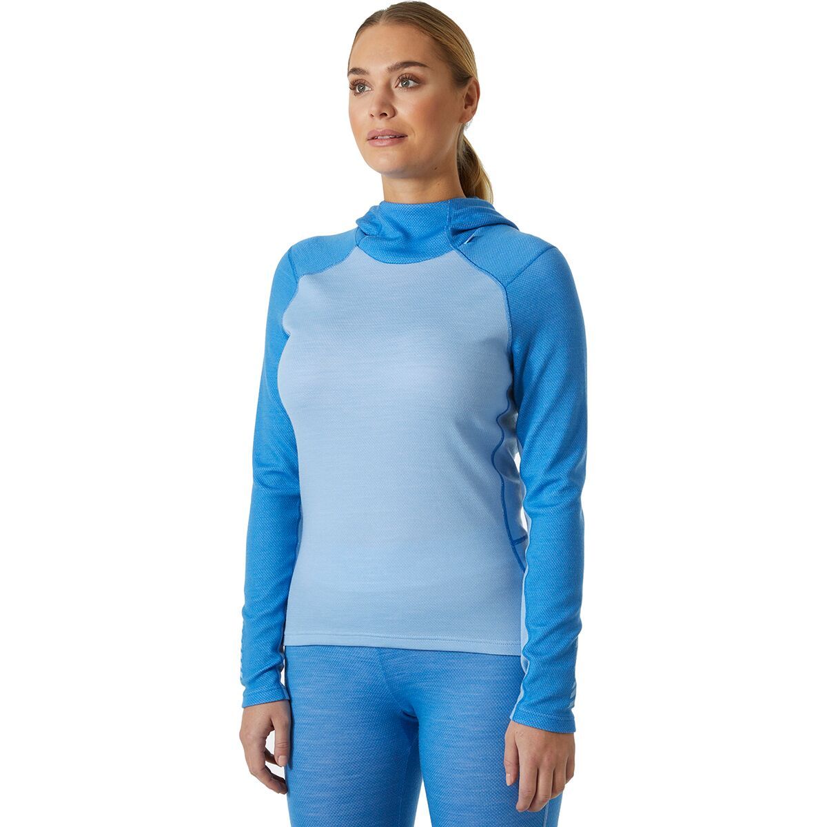 Helly Hansen LIFA Merino Midweight Hoodie - Women's Bright Blue, XS