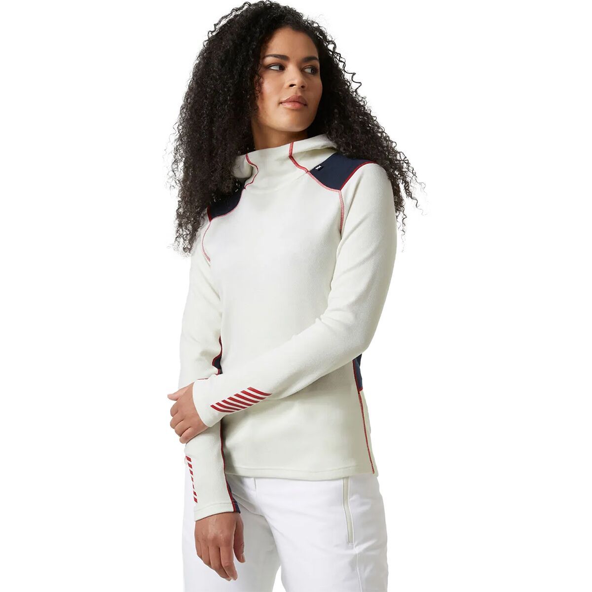 Helly Hansen LIFA Merino Midweight Hoodie - Women's Off White, M