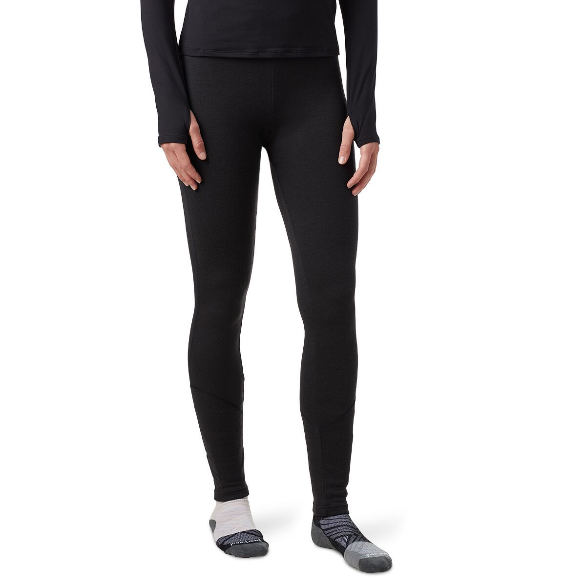 Image of Helly Hansen Lifa Merino Midweight Pant - Women's Black, XS