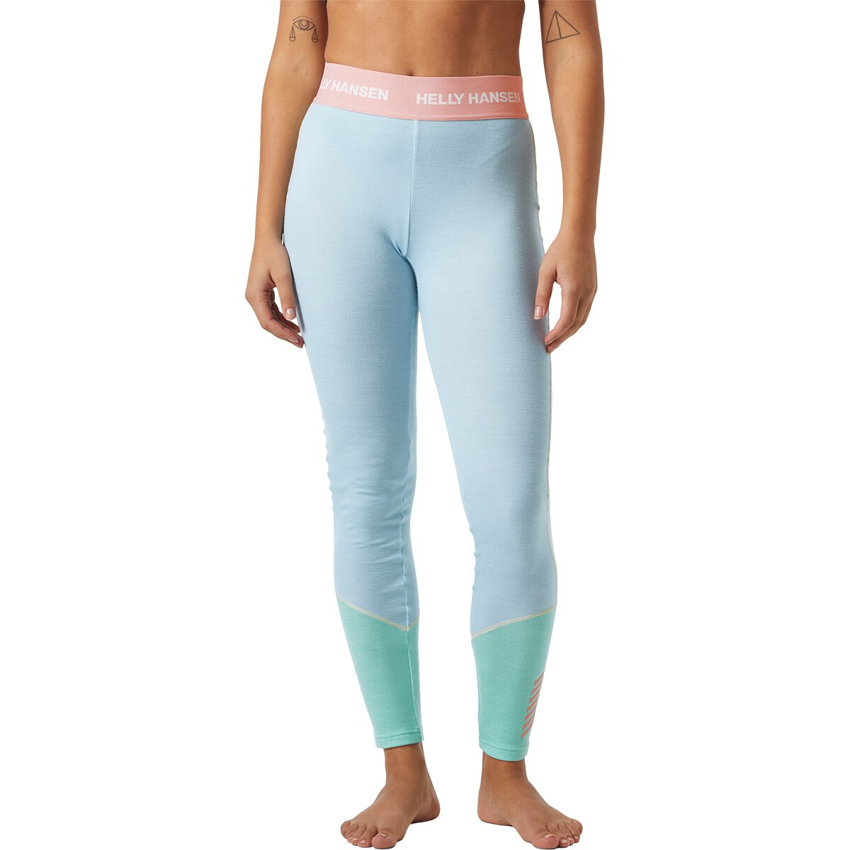 Image of Helly Hansen Lifa Merino Midweight Pant - Women's Light Cyan, L