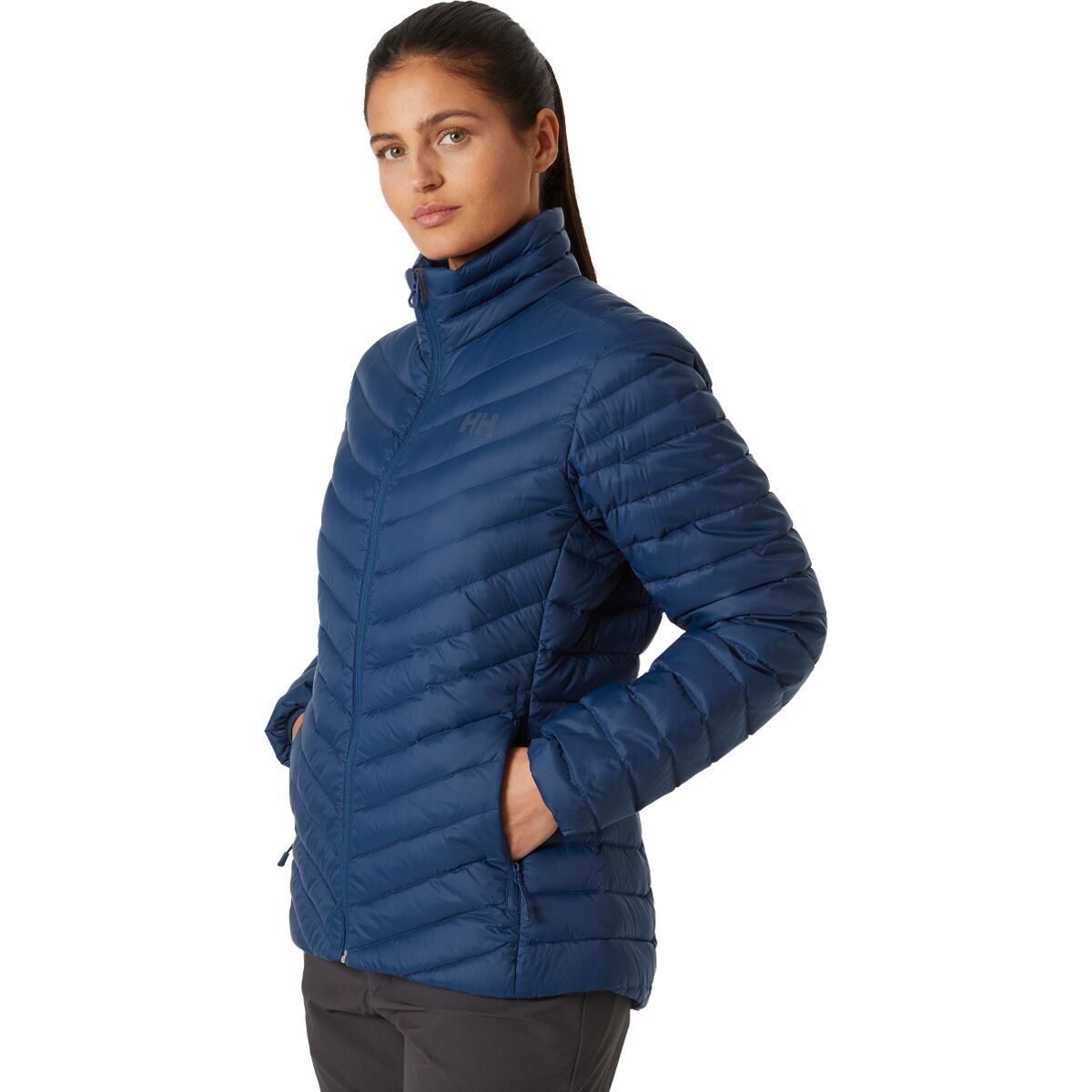 Image of Helly Hansen Verglas Down Insulator Jacket - Women's Ocean, M
