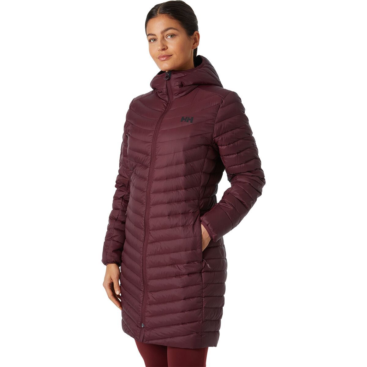 Helly Hansen Verglas Long Down Insulator Jacket - Women's Hickory, L