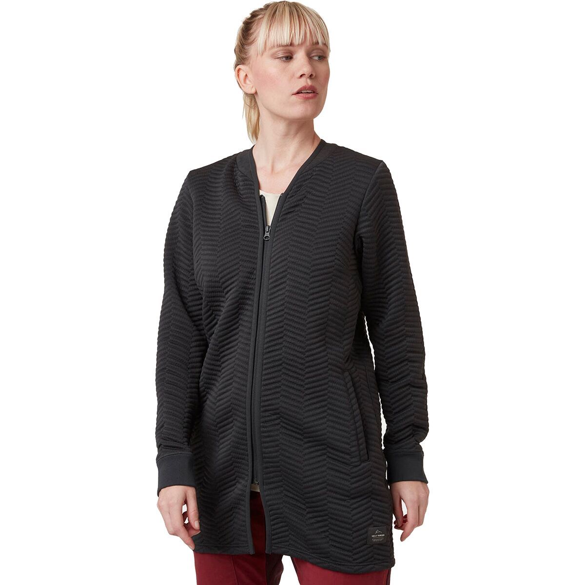 Helly Hansen Lillo Long Zip Jacket - Women's Ebony, XS