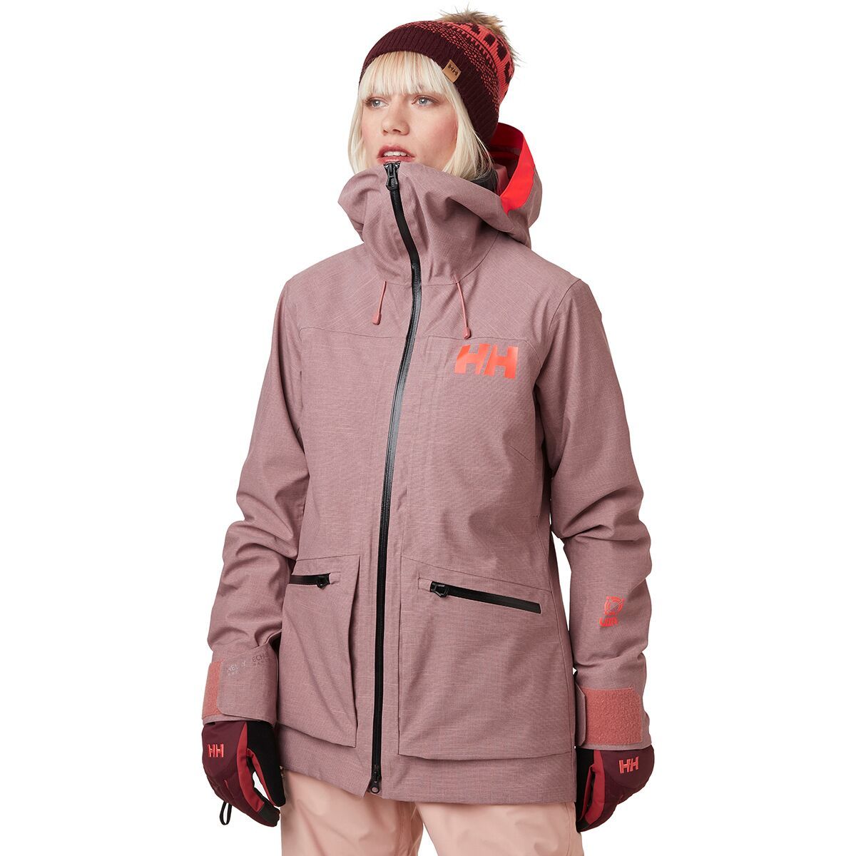Helly Hansen Powderqueen 3.0 Jacket - Women's Ash Rose, XS